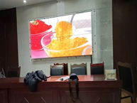 红寺堡三星液晶拼接屏安装案例展示46寸2x3